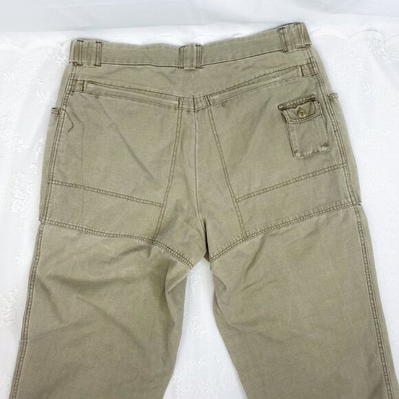 VTG Trail Designs Brand Men's Hiking Cargo Pants Tactical Khaki TP814 34x32 - Picture 6 of 10